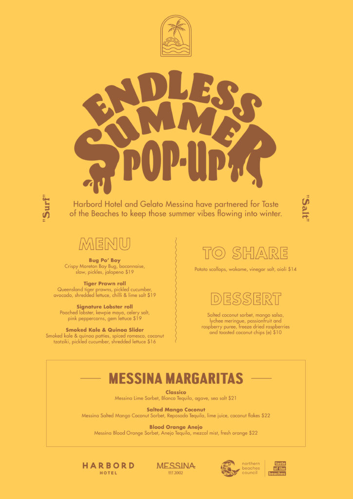 Messina menu